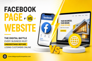 Facebook Page vs Website The Digital Battle Every Business Must Understand Before Losing Customers Online