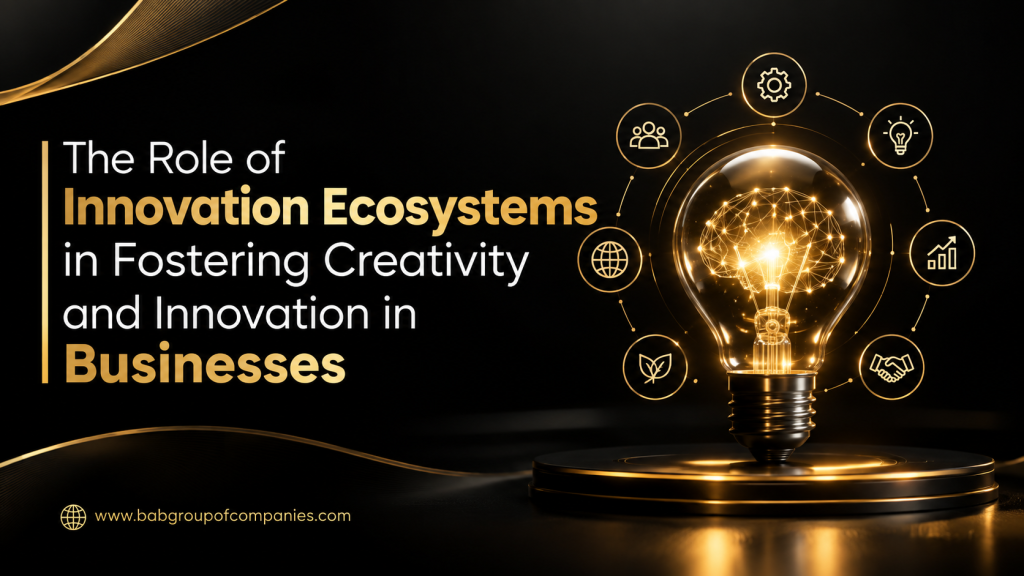 The Role of Innovation Ecosystems in Fostering Creativity and Innovation in Businesses